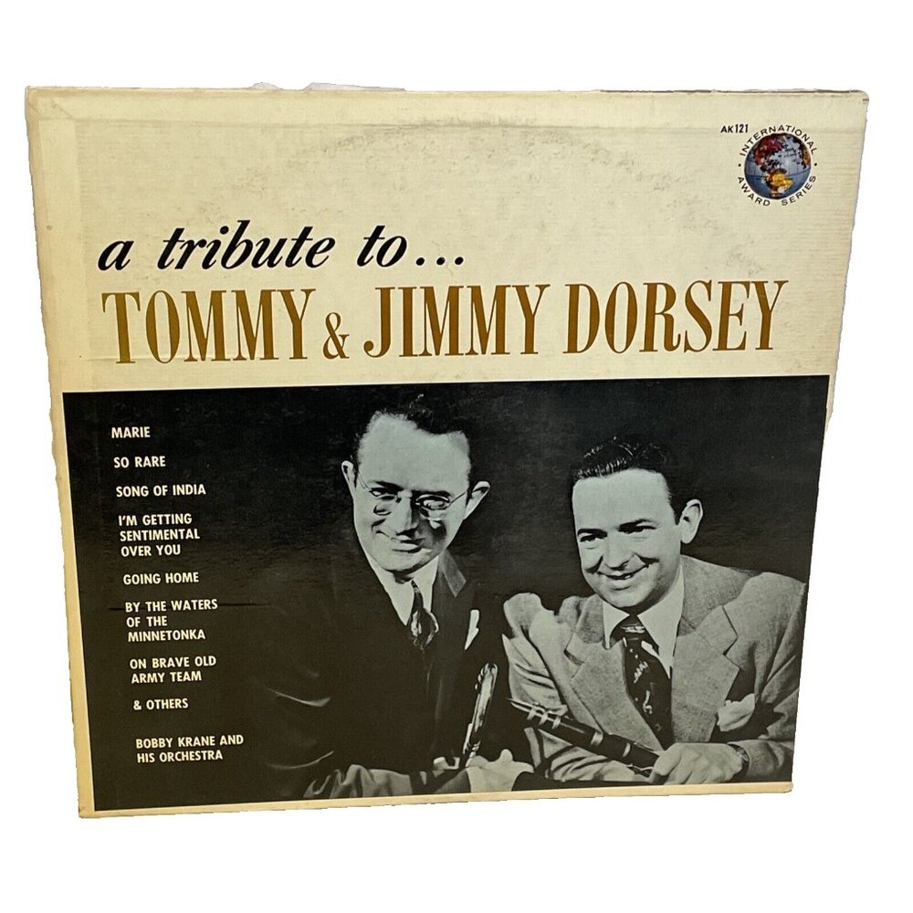 Bobby Krane And His Orchestra A Tribute To Tommy & Jimmy Dorsey (Vinyl) Bravo!